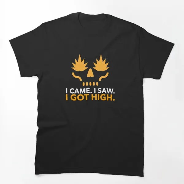 I Came I Saw I Got High t-shirt design by True Motion Apparel
