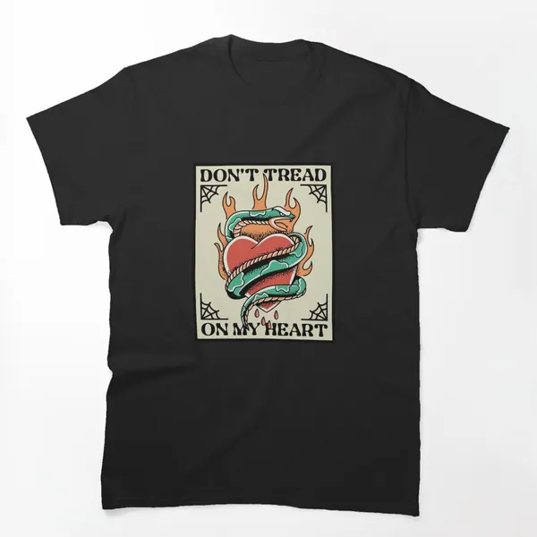 Don't Tread on My Heart t-shirt design by True Motion Apparel