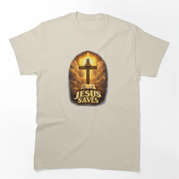 Jesus Saves Cross t-shirt design by True Motion Apparel
