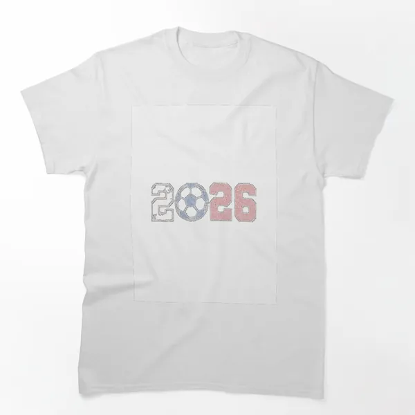 USA Soccer 2026 Ball Numerals t-shirt design by True Motion Apparel