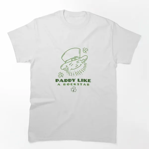 Paddy Like a Rockstar t-shirt design by True Motion Apparel