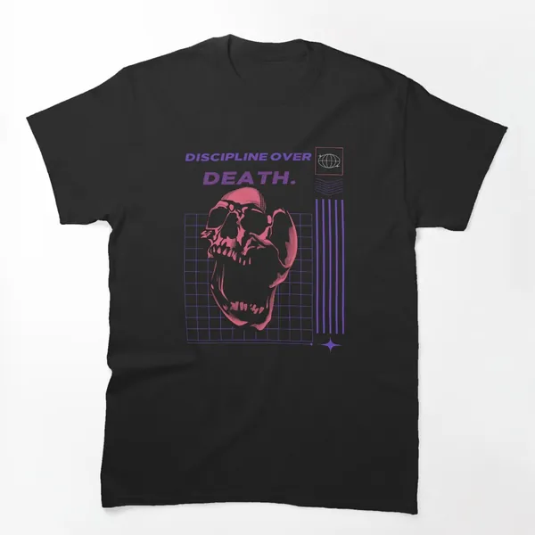 Discipline Over Death Skull t-shirt design by True Motion Apparel