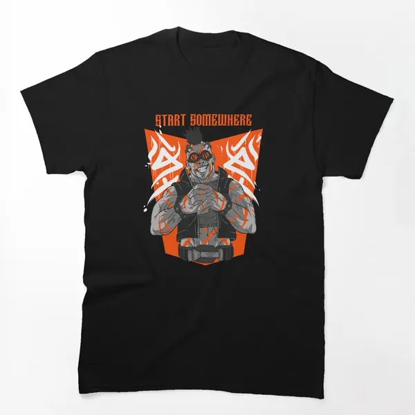 Start Somewhere t-shirt design by True Motion Apparel