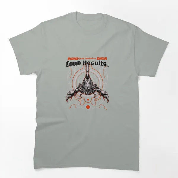 Quiet Ambition Loud Results t-shirt design by True Motion Apparel
