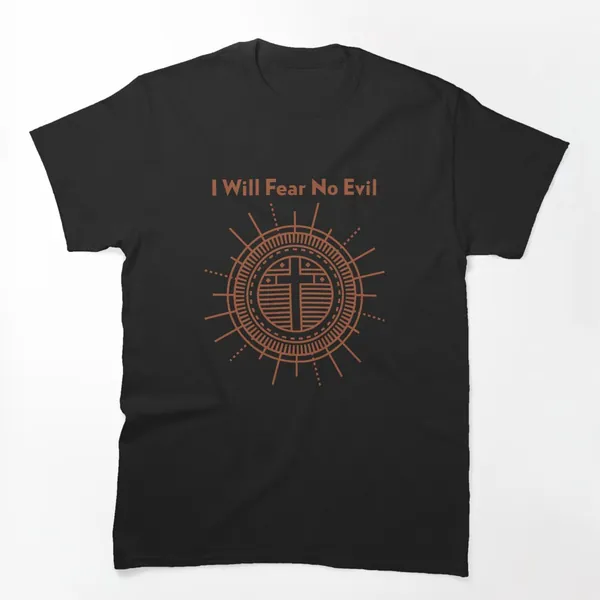 I Will Fear No Evil Psalm 23:4 t-shirt design by True Motion Apparel