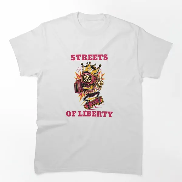 Streets of Liberty t-shirt design by True Motion Apparel